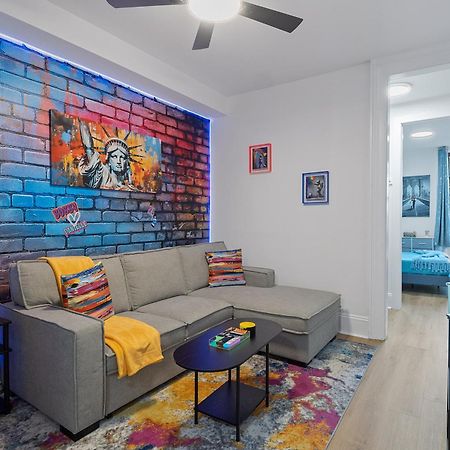 Funky & Colorful Urban Getaway, 20 Minutes To Nyc Apartment Hoboken Exterior foto
