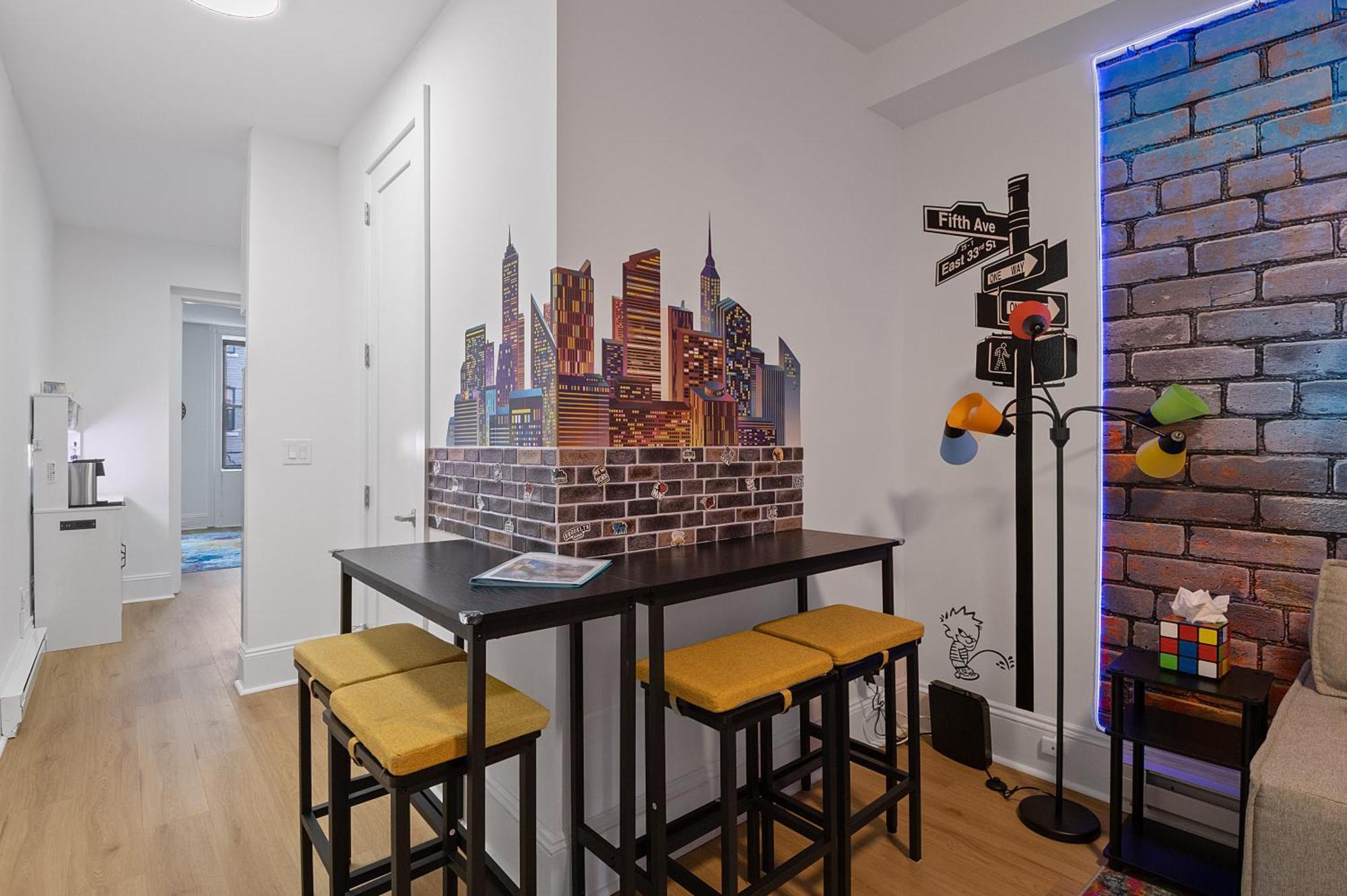 Funky & Colorful Urban Getaway, 20 Minutes To Nyc Apartment Hoboken Exterior foto