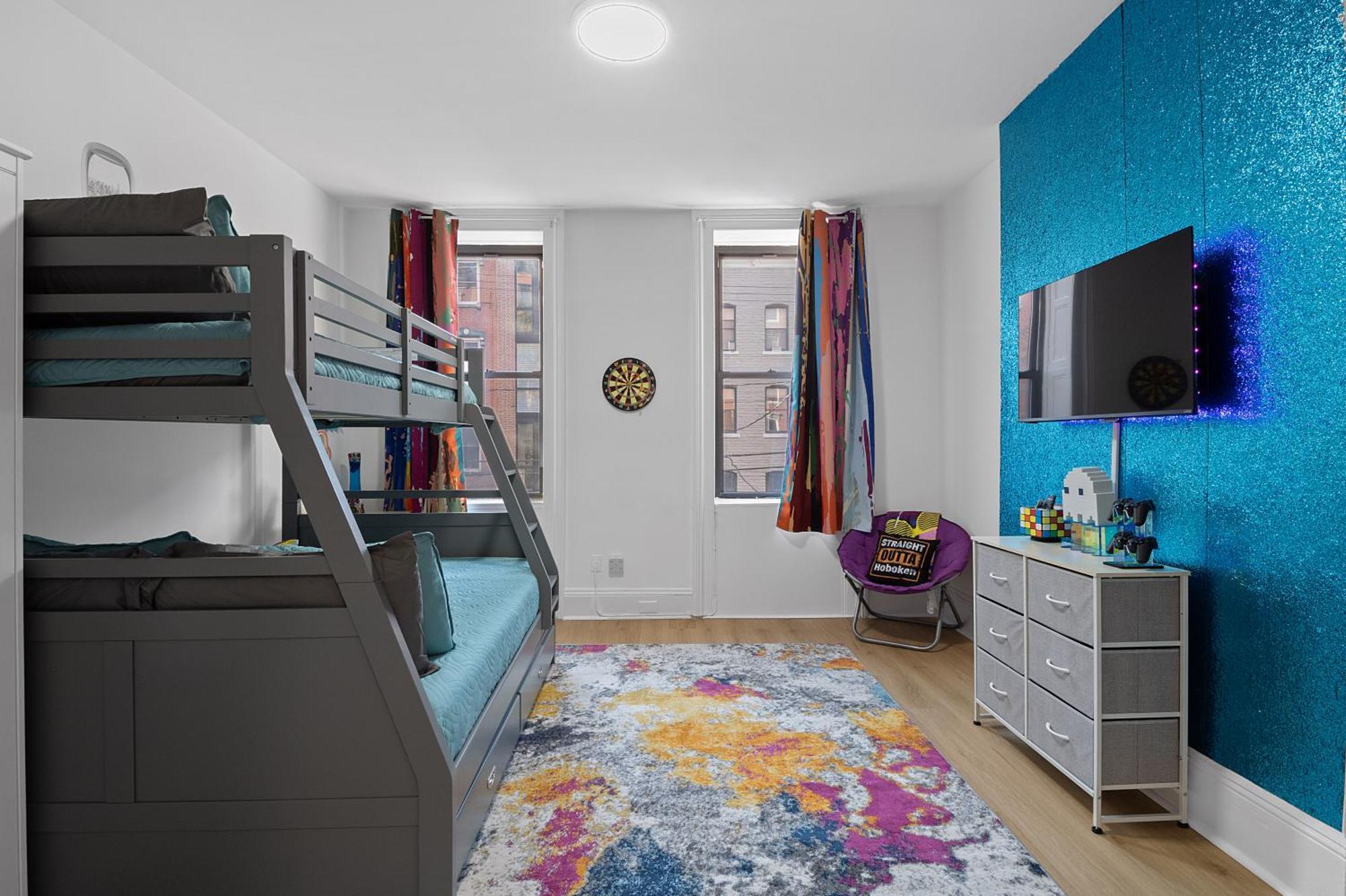Funky & Colorful Urban Getaway, 20 Minutes To Nyc Apartment Hoboken Exterior foto